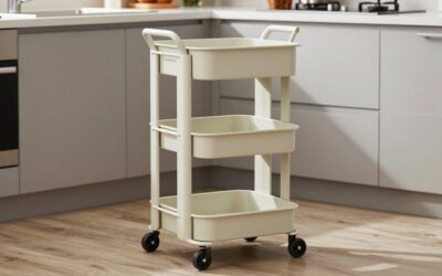 Best Rolling Kitchen Carts for Extra Prep and Storage Space