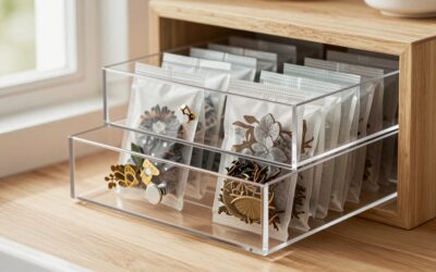 How Many Tea Bags Fit in Standard Acrylic Storage Drawers? Size Guide With Measurements (2026)