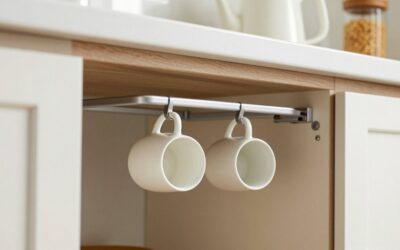 How to Mount an under Cabinet Coffee Mug Rack Properly (2026): Step-by-Step