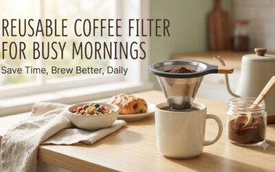 reusable coffee filter for busy mornings