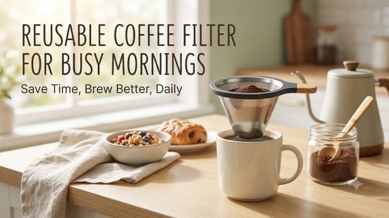 Why Reusable Filters Appeal to Busy Households