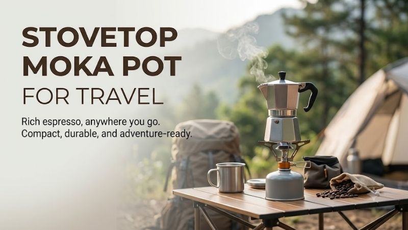 How a Stovetop Moka Pot Works