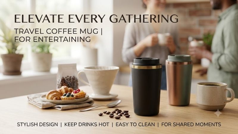 What Does Entertaining Mean for a Travel Coffee Mug?